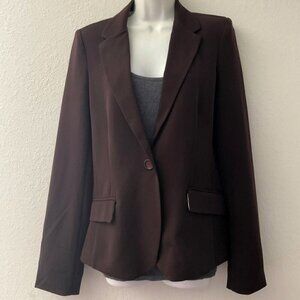 NEW AMBIANCE BROWN DRESS BLAZER CASUAL